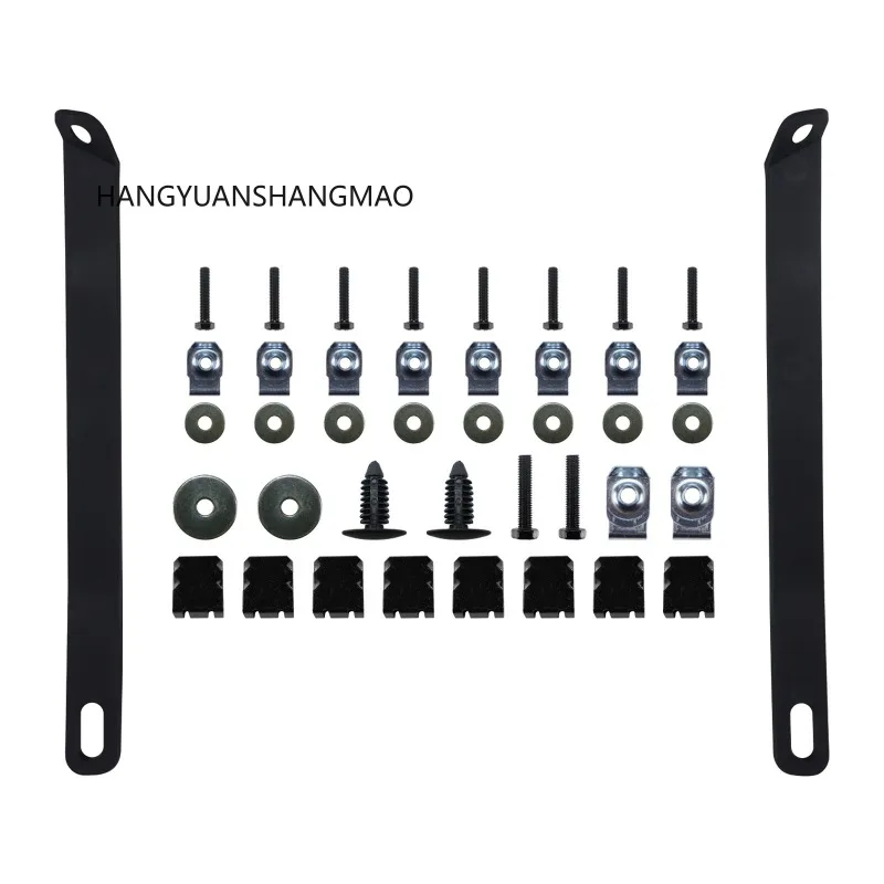 Front Rear Tire Mudguard for Ford F150 2021-2025 Car Wheel Arches Wear-resistant Scratch-proof 4pcs Accessories