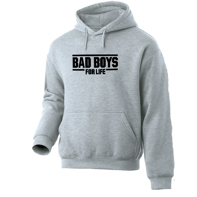 Bad Boys For life New men and women for spring autumn fashion casual hooded sweatshirt Fashion simple breathable print hoodie