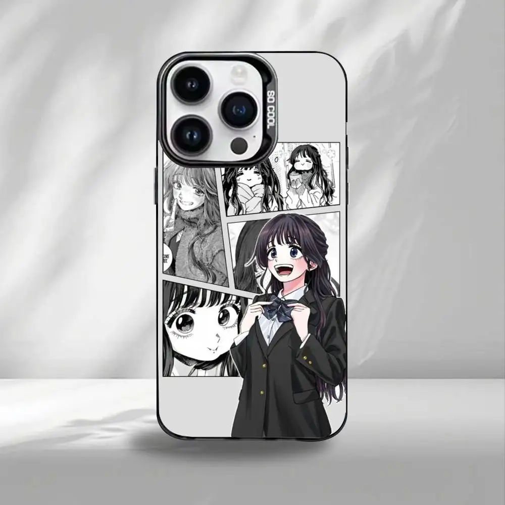 เคสโทรศัพท์ The F-Fragrant Flower Blooms with Dignity สำหรับ iPhone17,16,15,14,13,12  ฝาหลังเคลือบสีเงิน