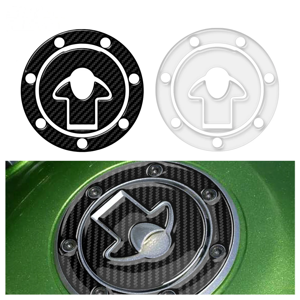 

Motorcycle Tank Fuel Cap Protection Sticker for Kawasaki Models Up To 1999 (7 Holes)