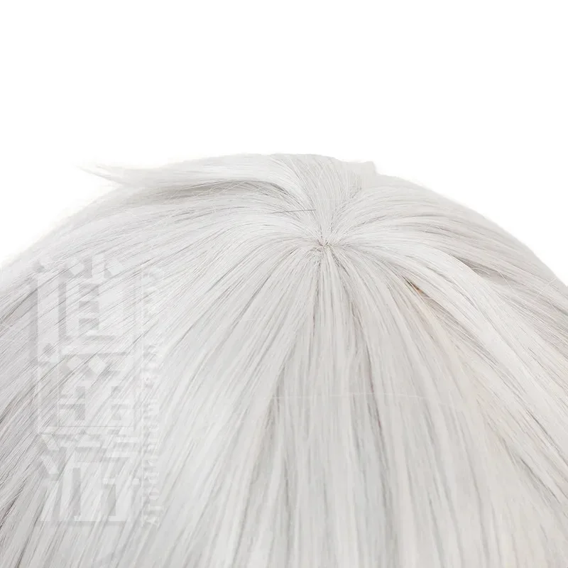 لعبة عكس 1999 الطب جيب كوس شعر مستعار 40 سنتيمتر قصيرة مقاومة للحرارة الاصطناعية الشعر هالوين حفلة أنيمي تأثيري الباروكات غطاء شعر مستعار