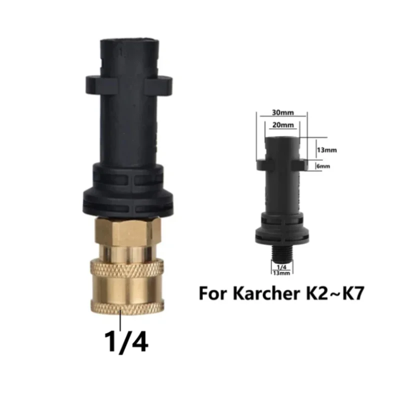 HeavyDuty Pressure Washer Quick Release Adapter 1/4
