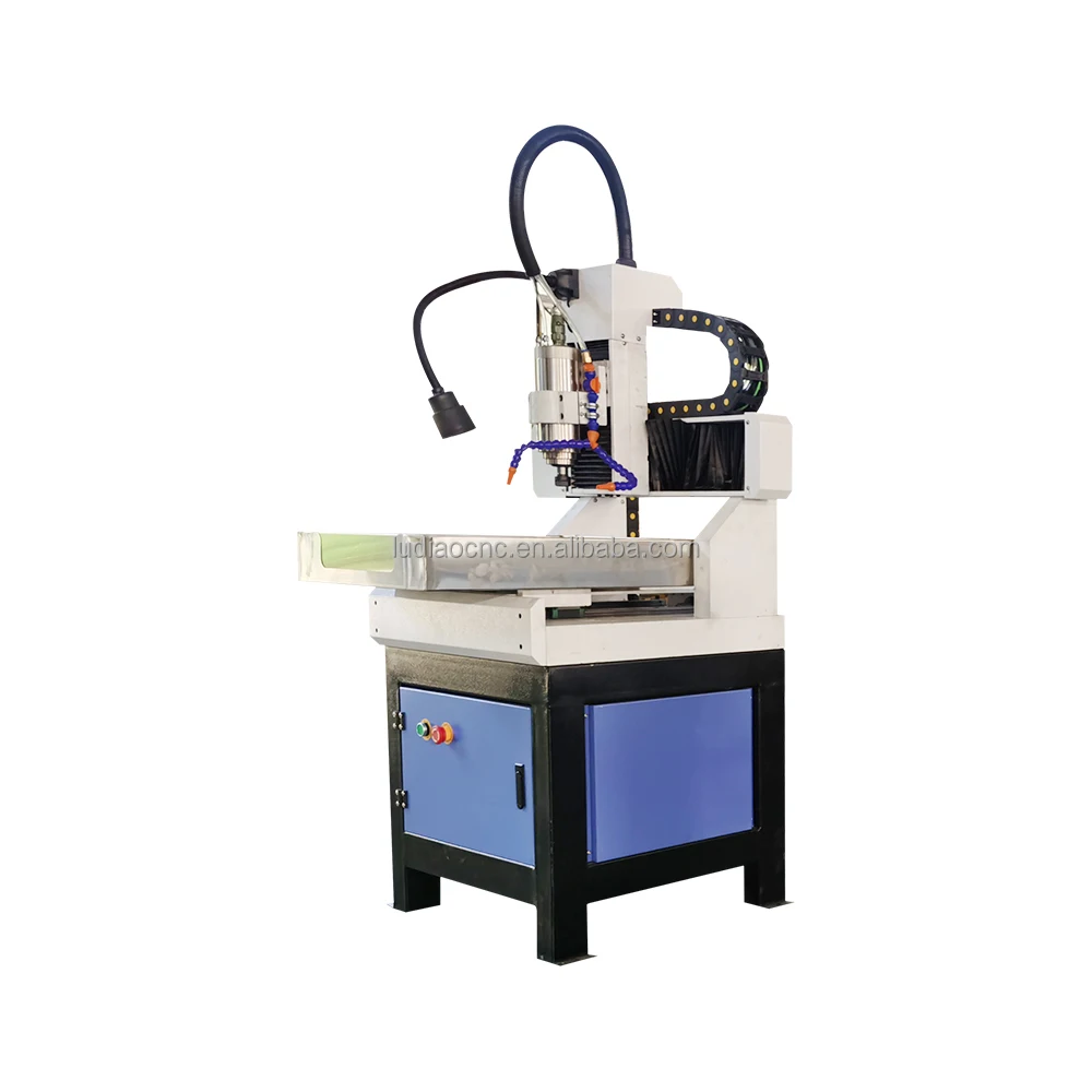 Factory Supply 3030 4040 6060 6090 Mini Metal CNC Milling Machine For Jade Stone Metal Aluminum Mould Making