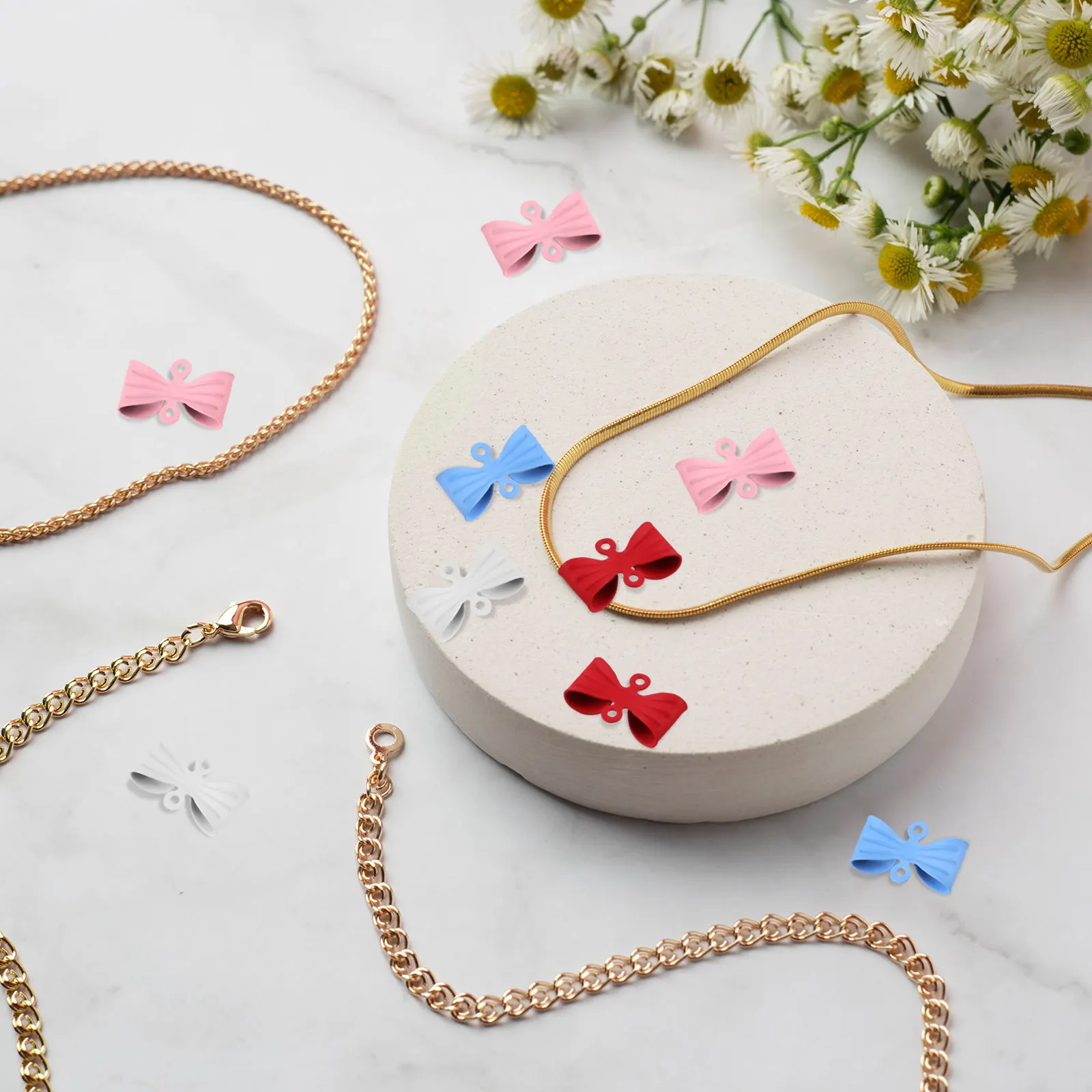 

40Pcs Mini Alloy Charm Set DIY Jewelry Making Charms for Bracelets Necklaces Earrings Creative Handmade Craft Pendants