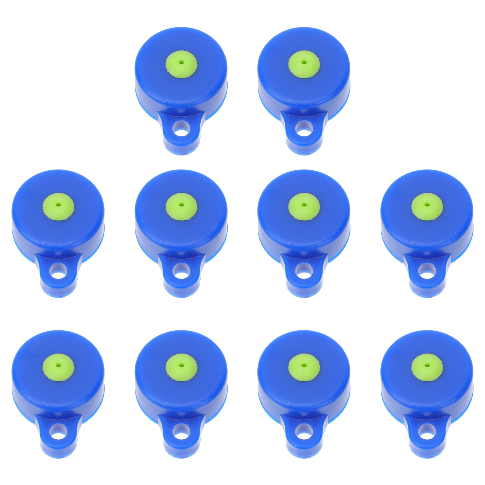 10 Pcs High Pressure Inflatable Bottle Cap Shooting Supplies Practical Game Abs Silica Gel for