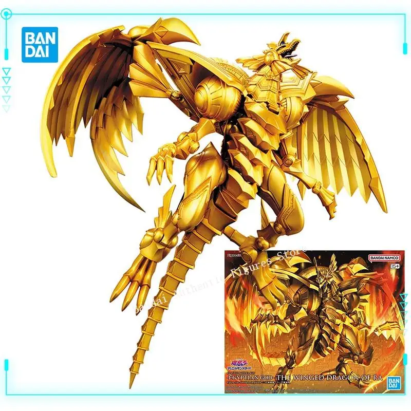 Bandai Original Genuine Yu-Gi-Oh! Duel Monsters Raa No Yokushinryuu Figure-rise Standard Amplified Assembly Model Action Figures