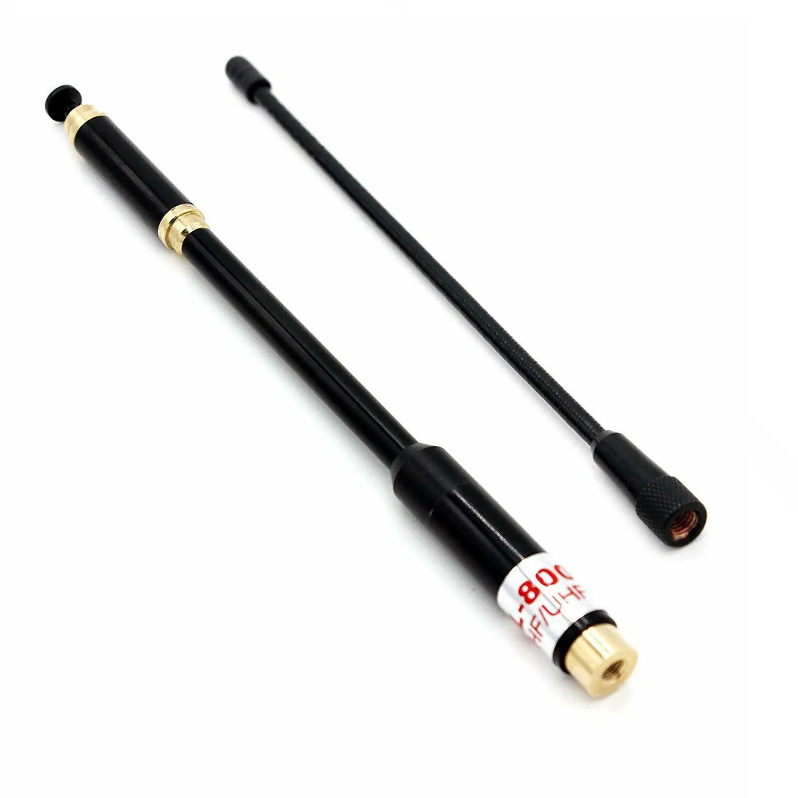 Telescopic AL-800 SMA-Male Dual Band Antennas For Yaesu VX-6R VX-3R WalkieTalkie