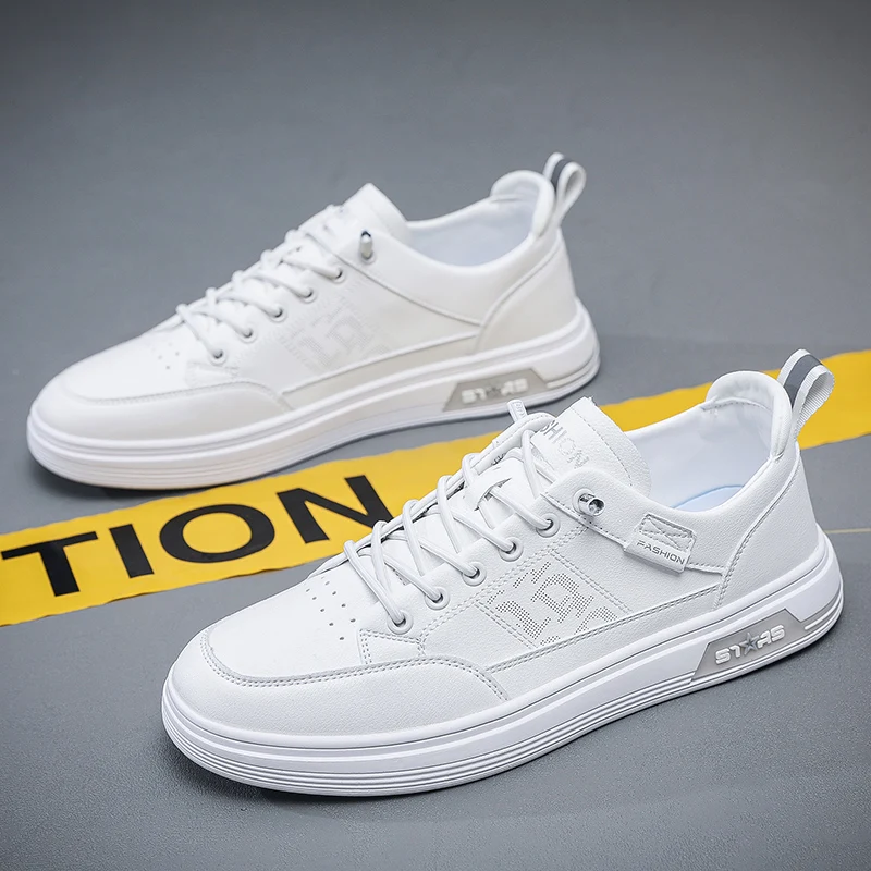 

JY Men's new men's shoes, skate shoes, white sneakers, casual shoes and man shoes