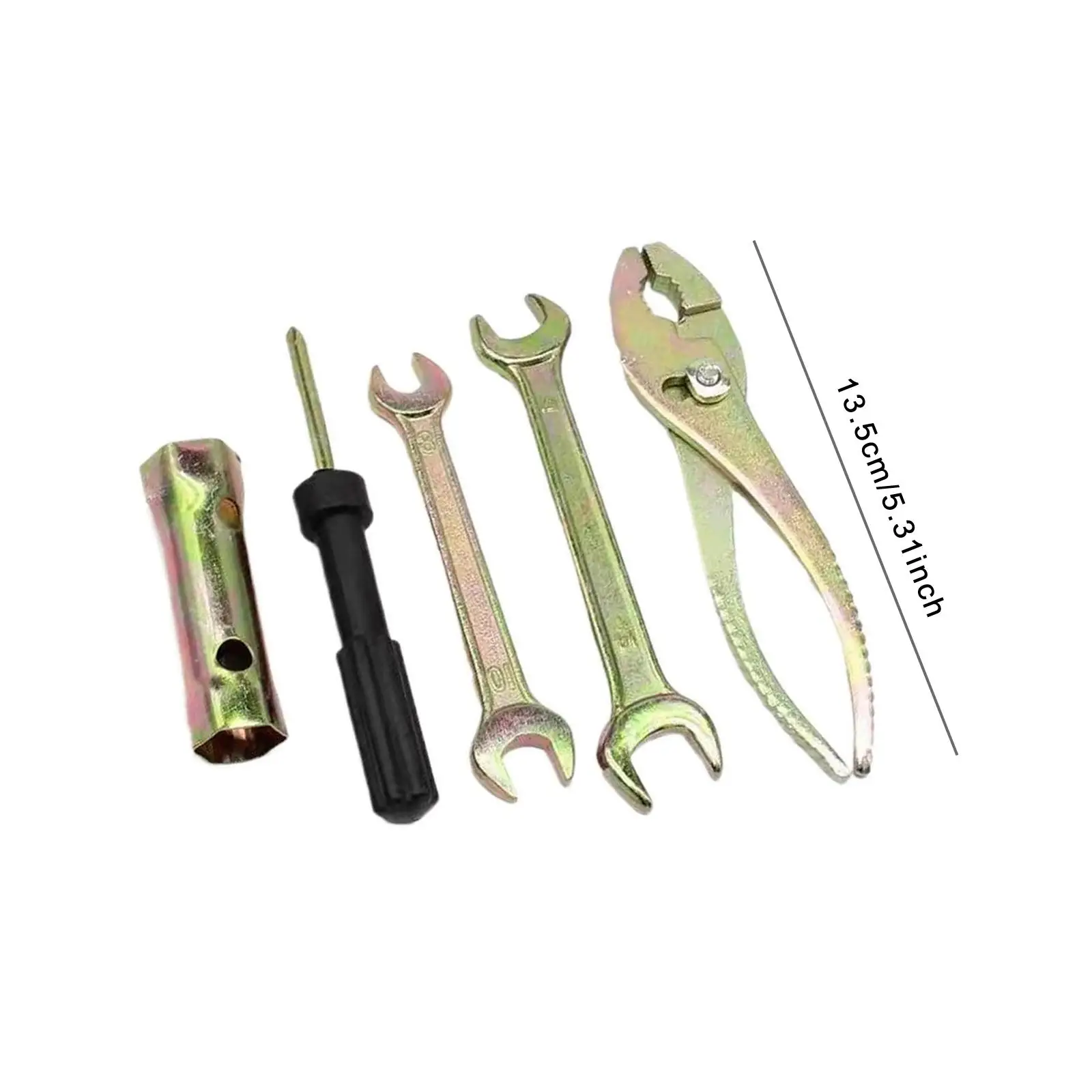 5Pcs Motorcycle Tools Kit Spanners Professional Practical Spark Plug Socket Pliers for Cbf1000 VFR750 CBR954rr Vtx1300