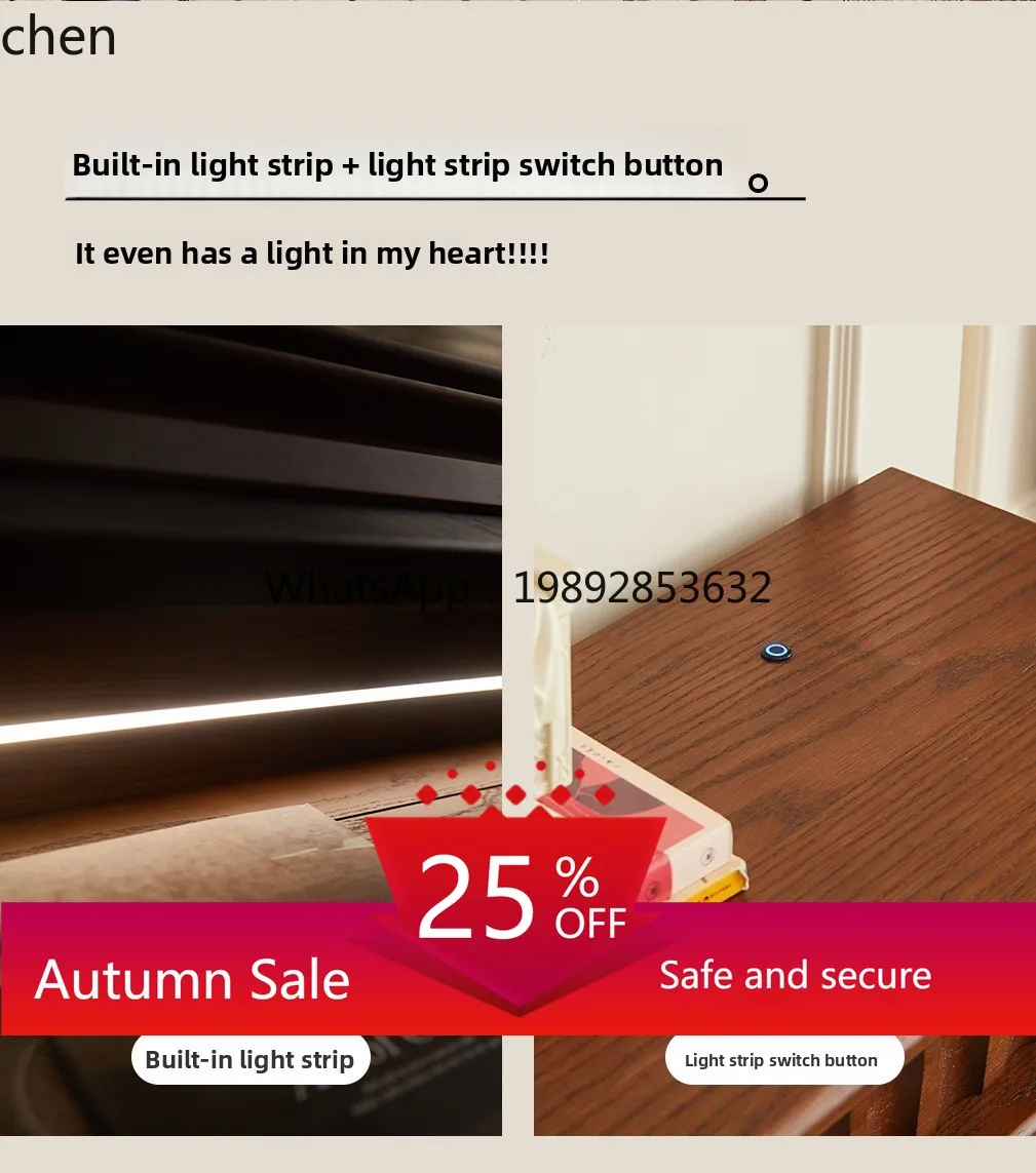 

TV cabinet floor-to-ceiling storage locker integrated household high-end coffee table combination home accessories