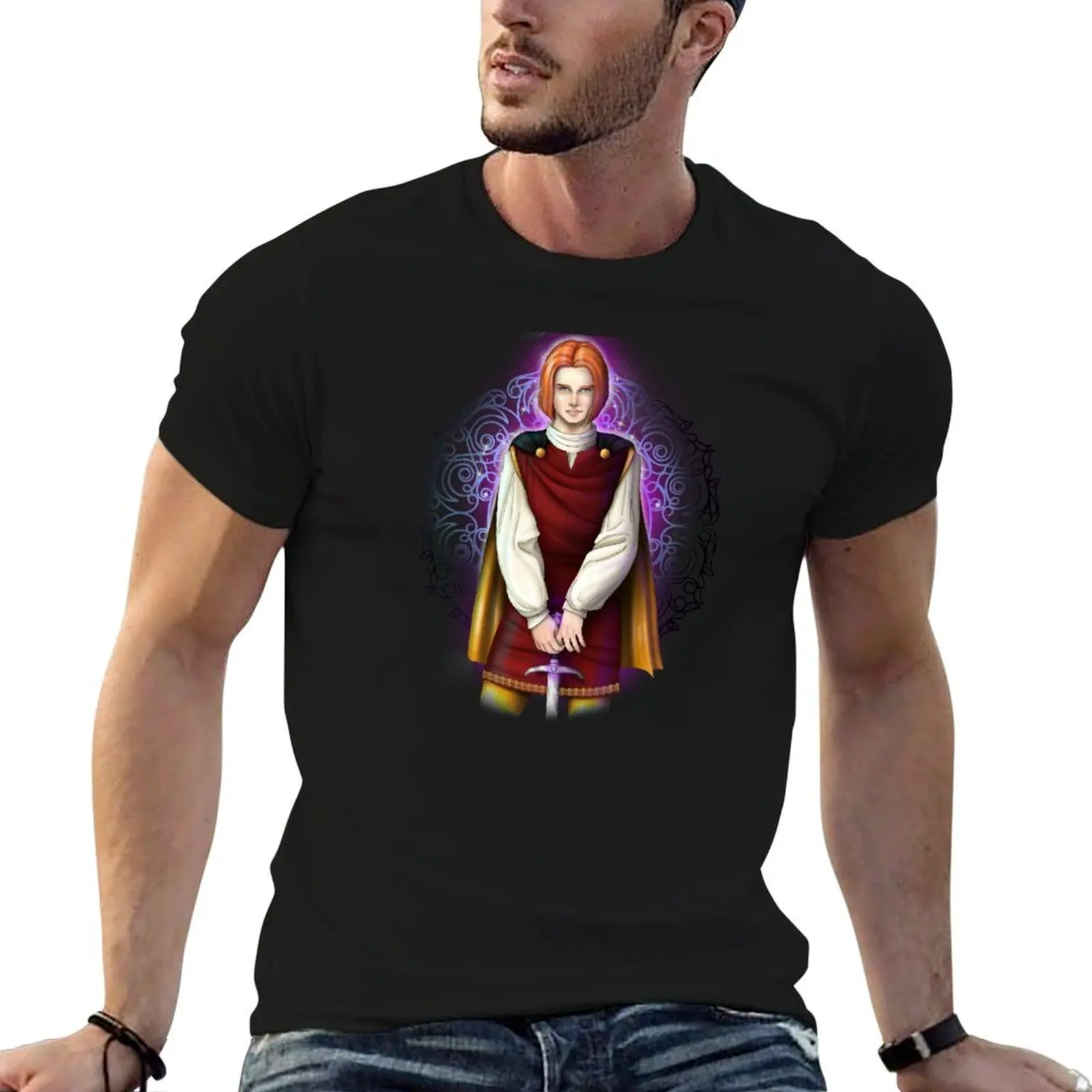 Squire T-Shirt oversized Blouse mens graphic t-shirts funny