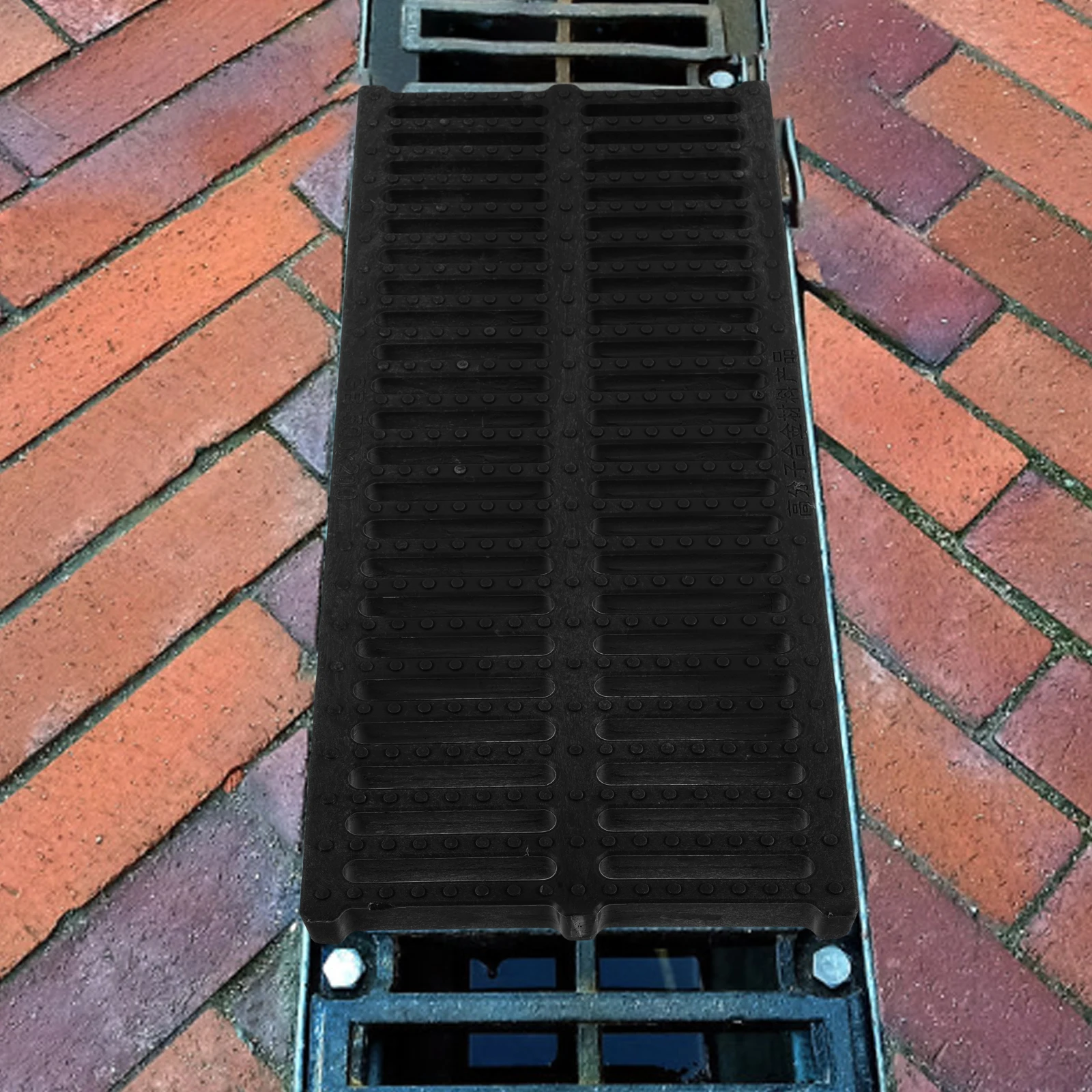 

Heavy Duty Rectangle Plastic Drain Grate For Sewer Rainwater Drainage Yard Farm Basement Durable Water Drain