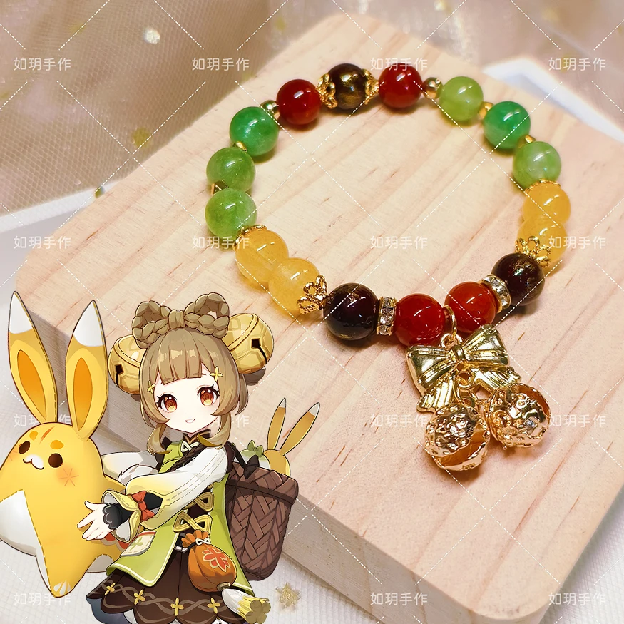 

Game Genshin Impact Yaoyao Cosplay Bracelet Jewelry Role Ambitus Anime