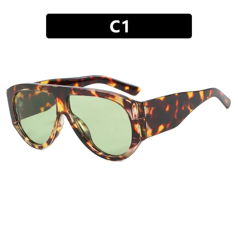 Cross-border Instagram influencer European and American women's sunglasses fashion sunglasses 2025 new high-end personalized sun