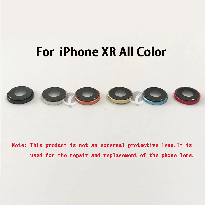 Sapphire Back Camera Lens With Frame For iPhone XR 6 6S 6P 6SP All New Protector Glass