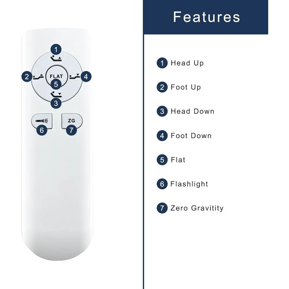 FARDLIFE Queen Adjustable Bed Frame with Wireless Remote, Dual Motors, Thick Edge