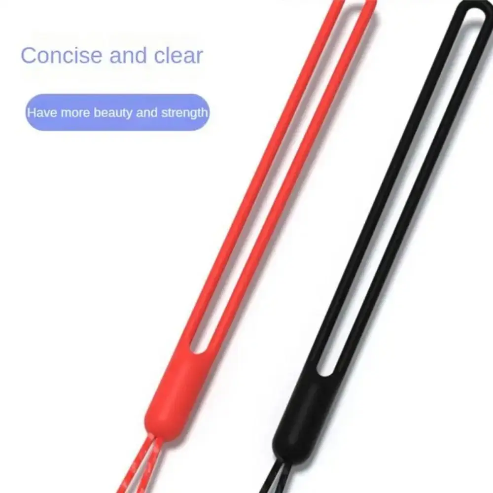 

Fashion Short Phone Lanyard Silicone Soft Phone Anti-lost Rope Universal Hanging Cord