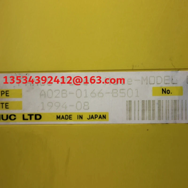 

Для модуля контроллера Powermate FANUC A02B-0166-B501 A02B-0166-B501 б/у