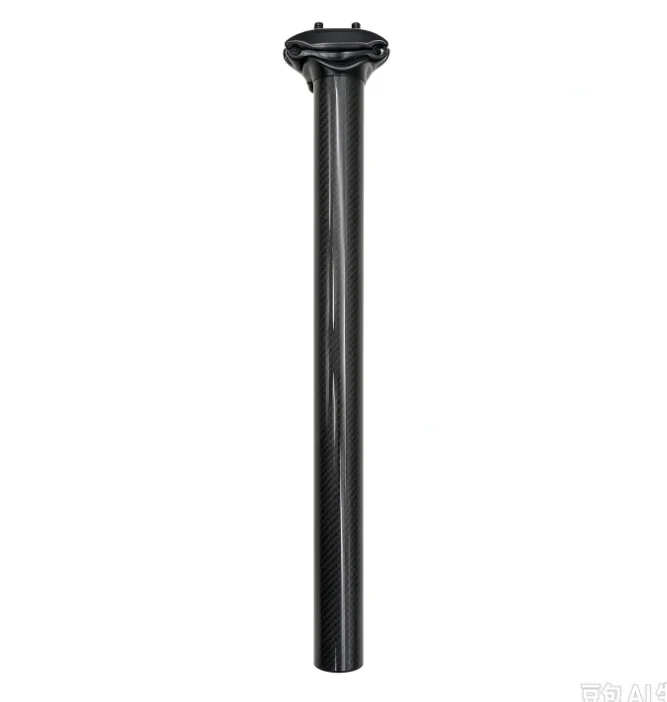 Carbon Fiber Bicycle Seatpost 27.2 / 31.6mm 350mm for Enhanced Riding Efficiency on Mixed Terrain and Improved Positioning