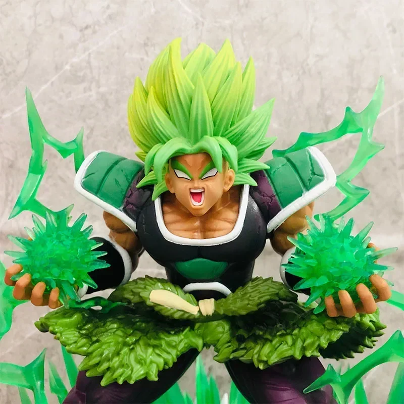 

25cm Anime Dragon Ball Gk Super Saiyan Fury Broli Pvc Figures Model Ornaments Collect Decorations Around The Scene Toy Gift