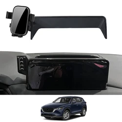 Car Mobile Phone Holder for Mazda CX-5 2021-2023 CX5 KF GPS Bracket Navigation Stand Auto Accessories