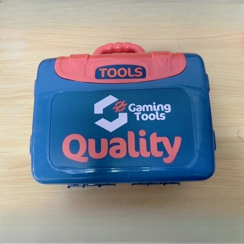 Nuevos regalos, caja de herramientas 3 en 1 para niños, herramientas de reparación de simulación de ingeniero, juego de juguetes de imitación con taladro, destornillador, Kit de herramientas, caja de juguetes