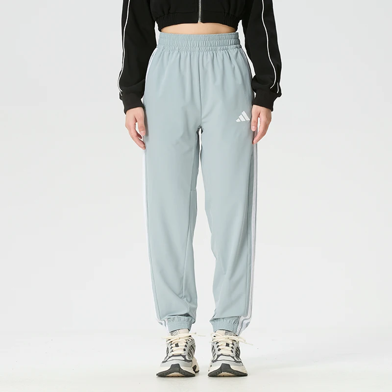 Adidas Women's Sports Pants Running Training Pants Breathable Quick-Dry Fitness Pants Casual Jogger Pants Kc5494