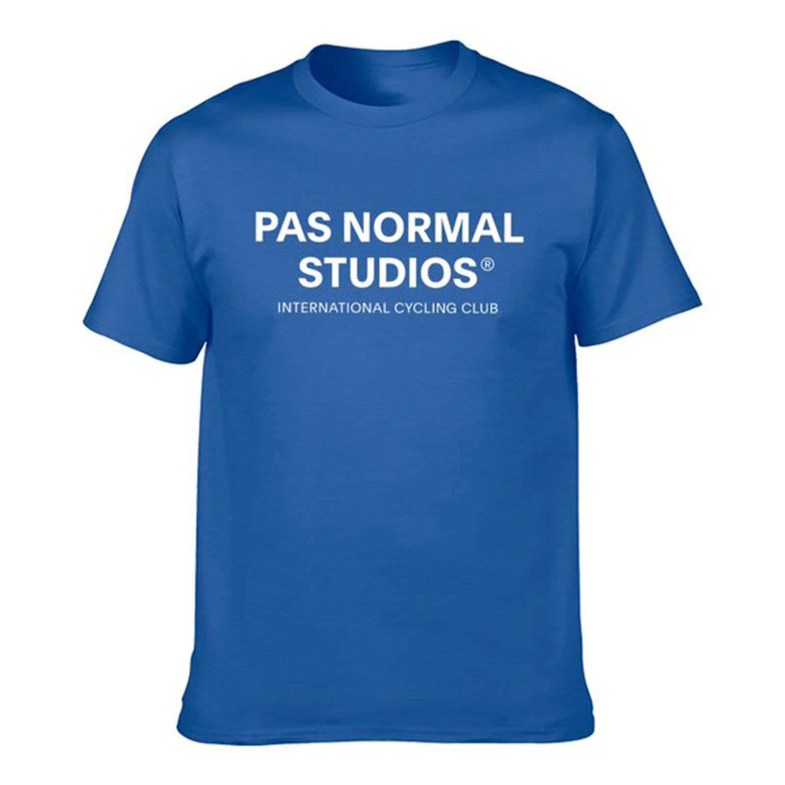 Normal Studios White Logo T-shirt new edition sublime korean fashion mens plain t shirts oversized short sleeve tee pure cotton
