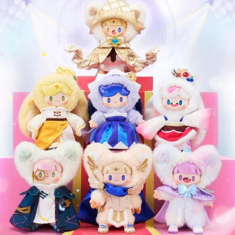 

Genuine A Dou Fancy Cookie Show Series Blind Box Cookie Run Kingdom Kawaii Vinly Plush Doll Trendy Toys Bag Pendant Decor Gifts