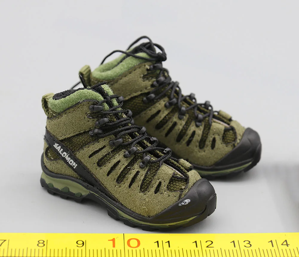 Easy&Simple ES 26046R 1/6th 75th Ranger Regiment 2nd Ranger Battalion Camo Military Solid Boots Shoe Fit 12