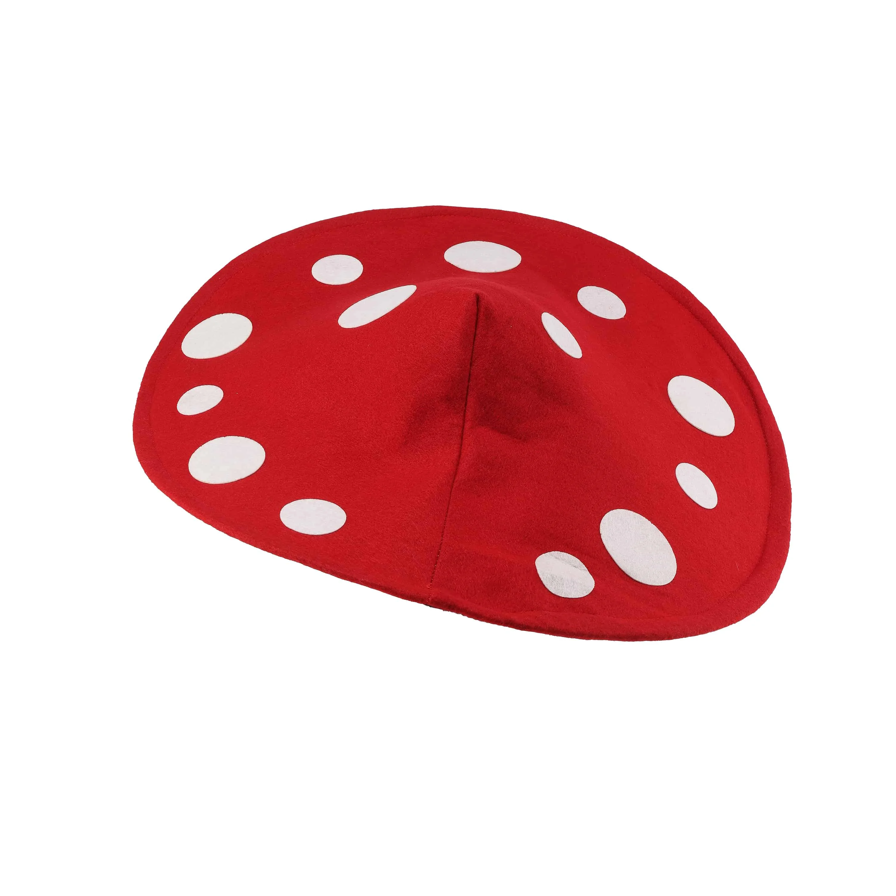 Festival Mushroom Plush Hat Eye Catching Novelty Headpiece for Cosplay Theme Party Headgear Roleplaying Photo Hat