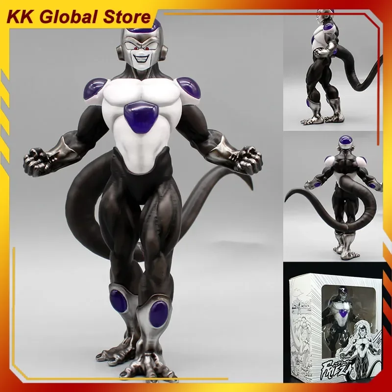 

18cm New Dragon Ball Anime Figure Frieza Demonization Peripheral Model Scene Statue Desktop Decoration Ornaments Gifts Toys