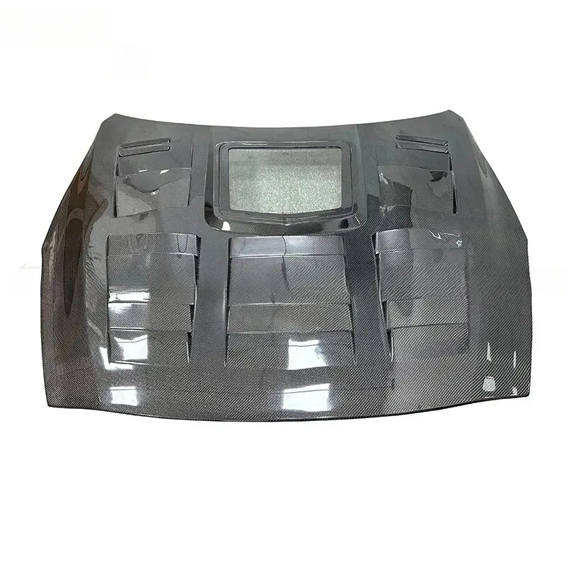 

Carbon Fiber Auto Parts Bonnet Hood With Glass for R35 2008-2020