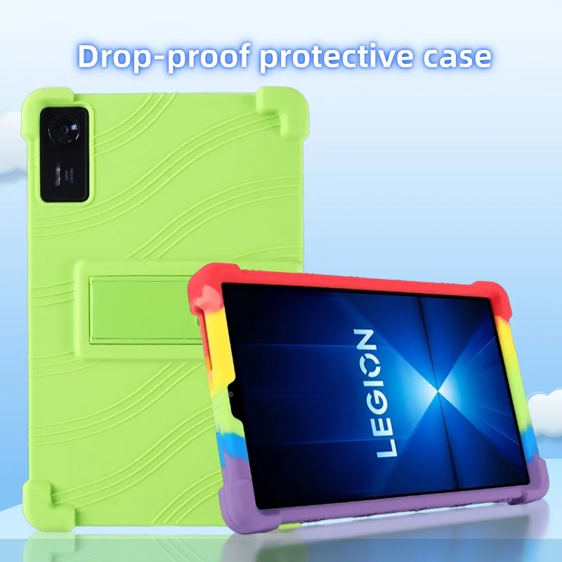 

Для Legion Y700 чехол 4-го поколения противоударный чехол Funda для Legion Y700 2025 TB322FC 8,8 дюйма мягкая силиконовая подставка защитный чехол
