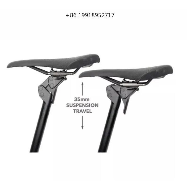 Suspension Seat Post, Which Is for Damping Bicycle Seat Post of Roads, Gravel, Hybrid Vehicles JJ346
