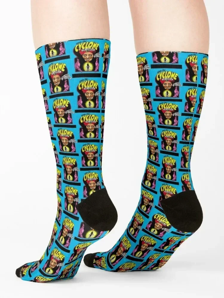 Ride The Cyclone Poster Socks Stockings man Novelties floral funny sock Socks For Girls Men's