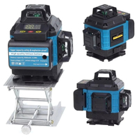 Digital 16 Line 4d Green Wholesale Laser Level Self Leveling 360 Rotational Lazer Level Combo