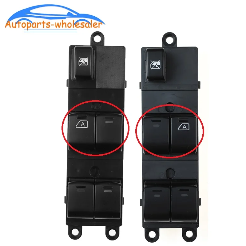 25401-EB30B 25401EB30B For Nissan Navara D40 Qashqai Pathfinder 2004-2016 Master Electric Window Switch 25401-JD00A 25401JD00A