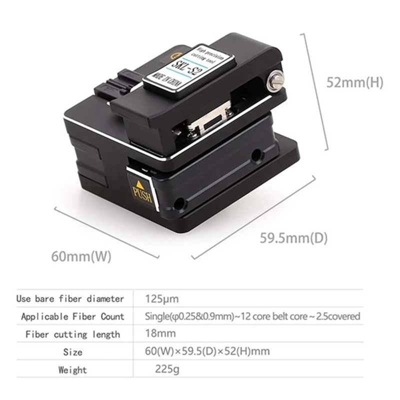 FTTH High Precision Cutting Tool SKL-S2 Fiber Optic Cable Fiber Durable Easy To Use
