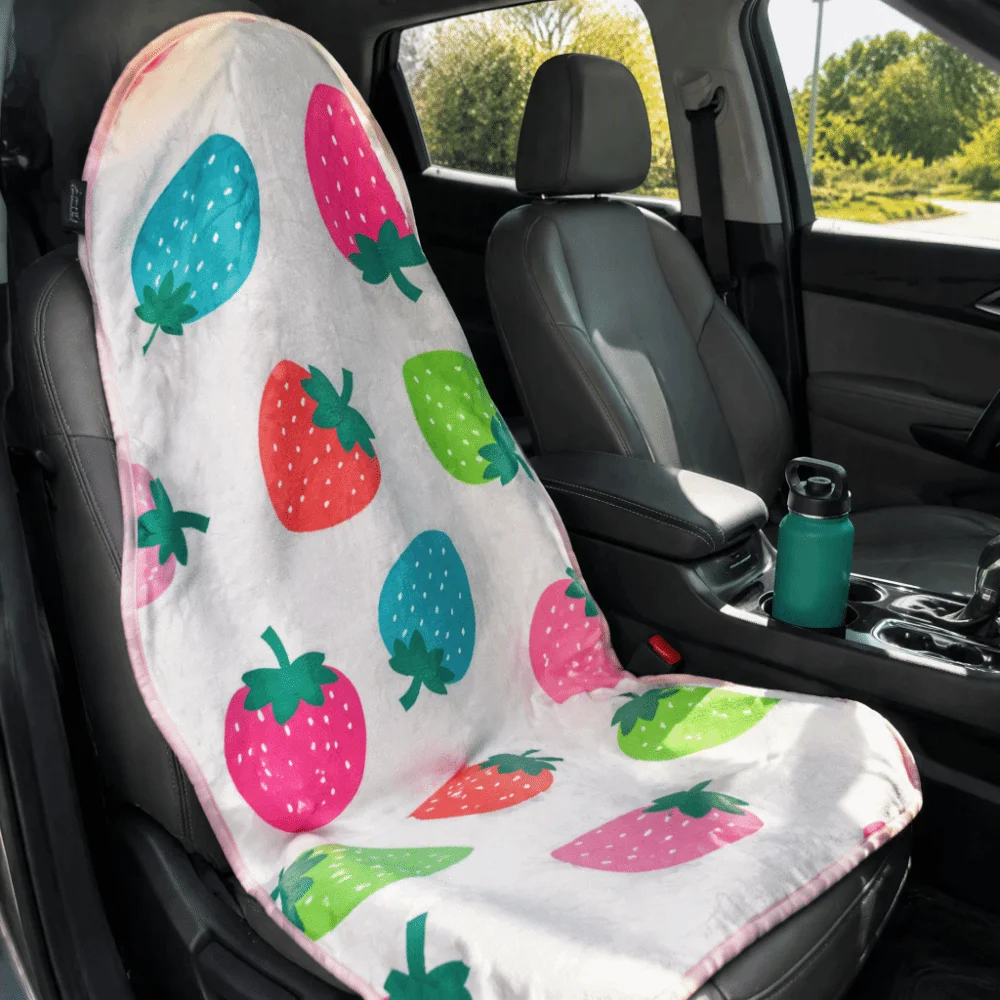 Throw Over Waterproof Car Seat Cover Stain-Resistant Anti-Slip Seat Protector Sweat-Proof Anti-Slip Seat Cover Running