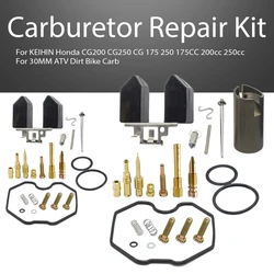 PZ30 kit di riparazione carburatore Carb per KEIHIN Honda CG200 CG250 CG 175 250 175CC 200cc 250cc 30MM ATV Dirt Bike Carb