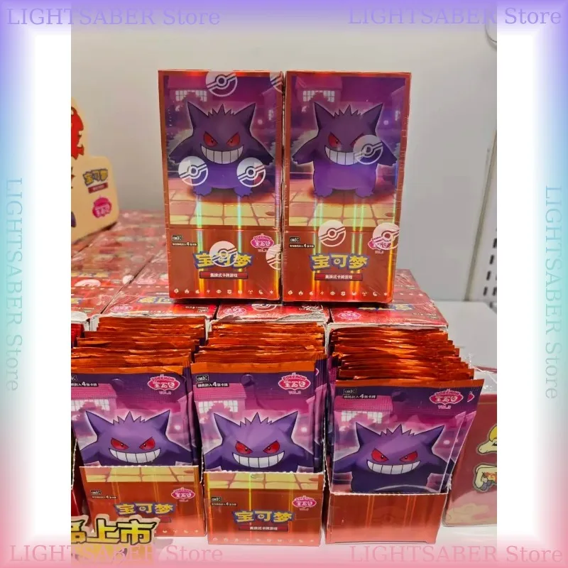 original-tcg-gem3-pack-vol-3-chinese-trading-card-gift-box-collectible-game-card-gengar-scarlet-violet-trading-booster-boxes