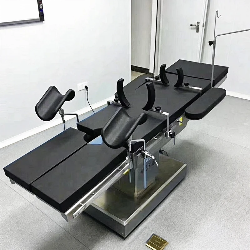 Ergonomic Electric Operating Table Bed with Remote Control One-key Reset Function Patient Positioning