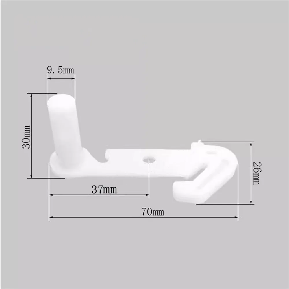 Refrigerator Door Stopper Plastic Door Fixed Hinge Door Hook Axle Stopper Clip for Haier