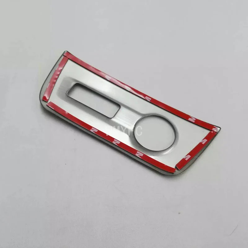 Stainless Steel Car Center Console Cigarette Lighter USB Panel Decoration Cover Trim For Chevrolet Groove WULING BAOJUN 510