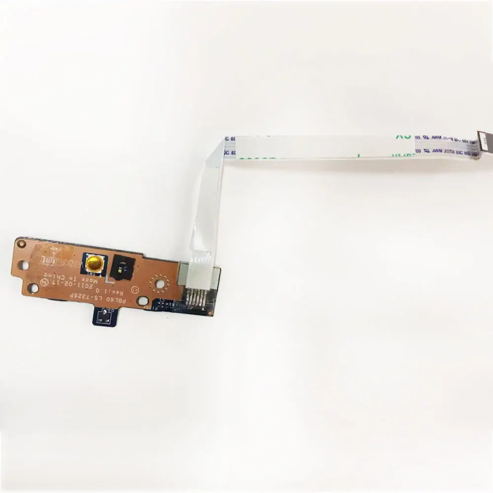 OEM For ASUS X53U X53Z X53U K53U K53Z K53T A53U Laptop Power Button Board with Cable LS-7326P Repairing Accessories