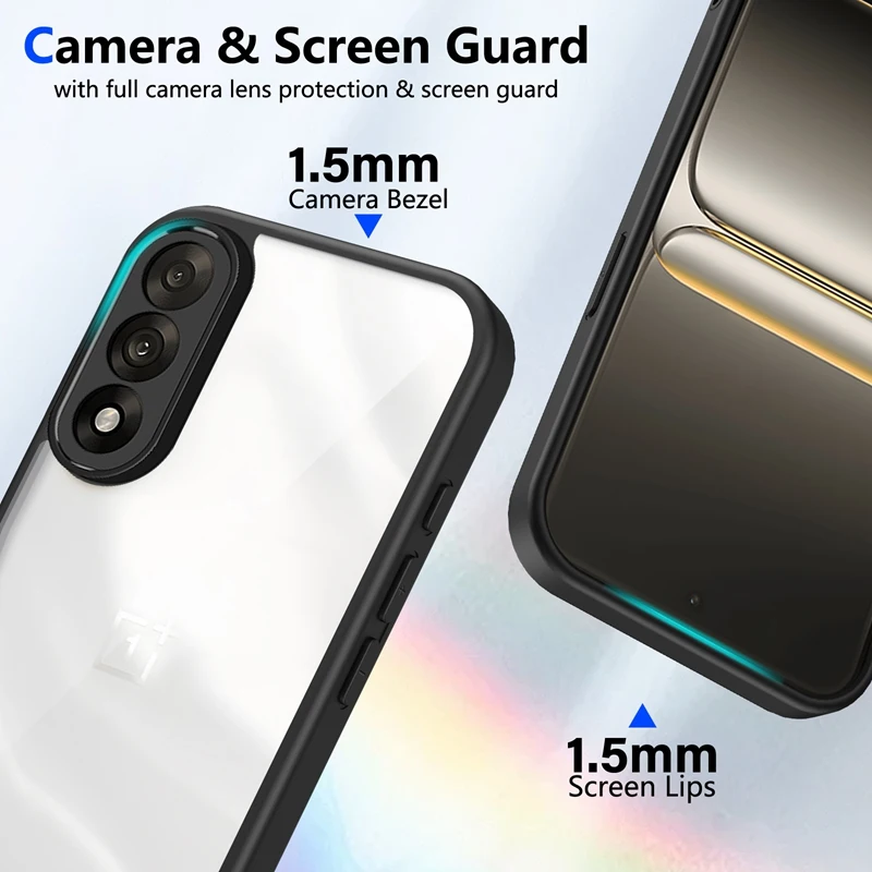 حافظة من السيليكون الشفاف لهاتف اوبو K13 توربو برو K12 Plus K12X K12S K11 PC غطاء خلفي من مادة البولي يوريثان الحراري مقاوم للصدمات