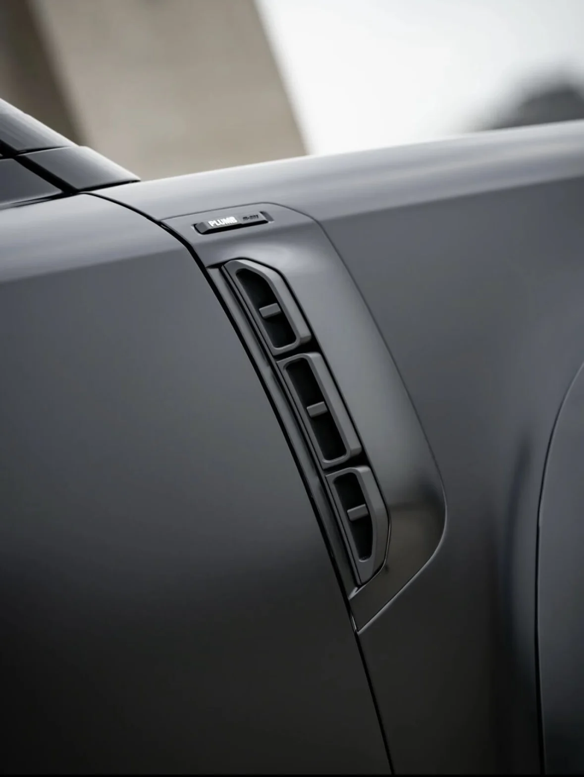 Plumb Carbon Fiber Look Side Body Intake Grille Fender Air Vent Decoration Cover Trim For Land Rover Defender 2020-2025 L663 - Image 6