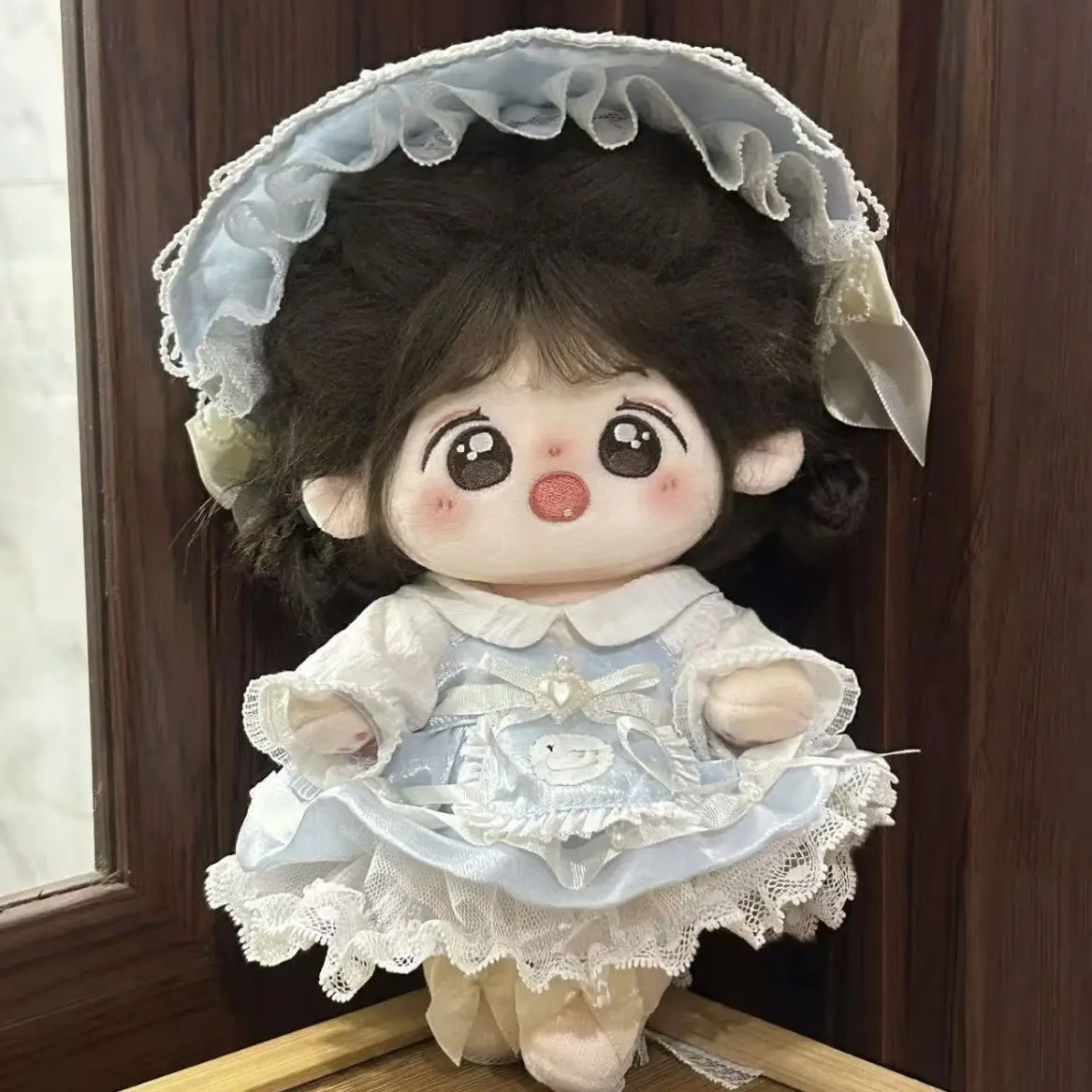 Одежда для плюшевых кукол Kawaii 20 см милый осенний комплект с юбкой наряд без атрибутов хлопковых модный осенне-зимний гардероб