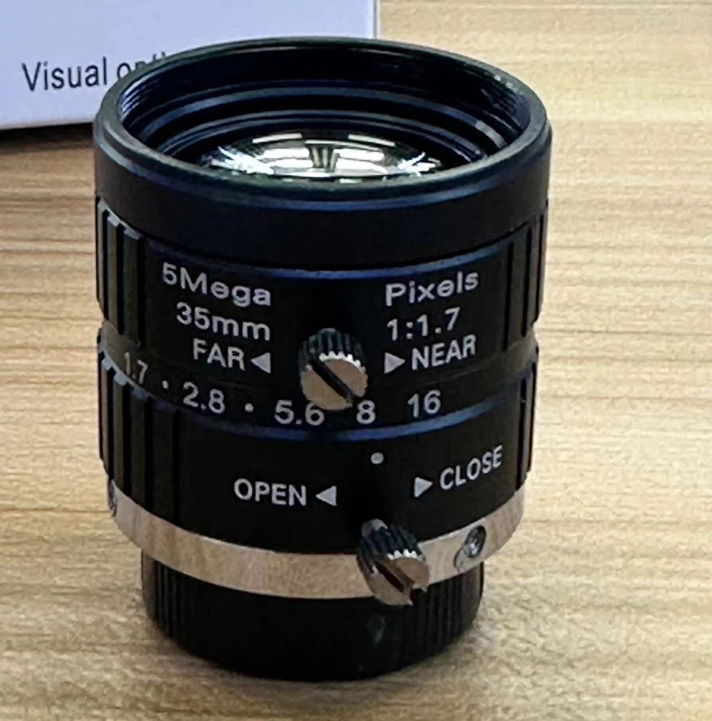 HD 5mp 35mm CCTV Lens F1.7 IR Fixed Iris board CS Mount for Security Camera
